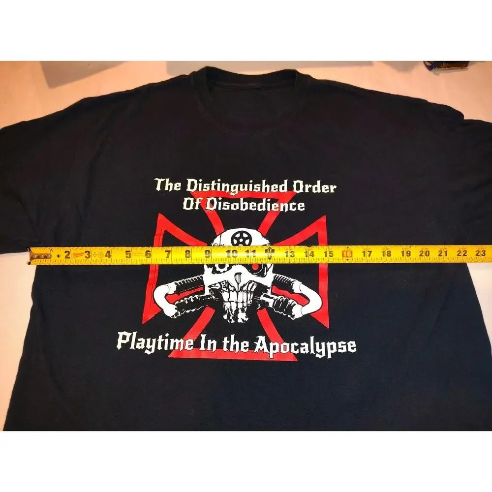 The D.O.O.D. Distinguished Order Of Disobedience Heavy Metal T-shirt XXL 2XL